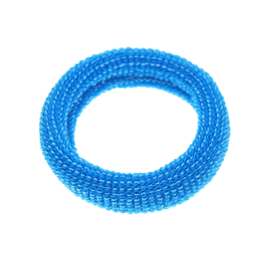 Резинки для волос ЮНИLOOK 24шт, d3см, полиэстер, 6 цветов, ACS-87, арт.№ 322-033