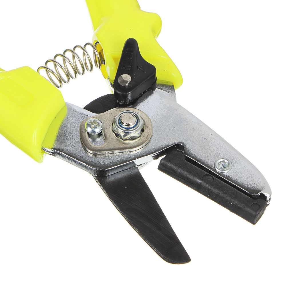 INBLOOM Секатор садовый 190мм, 65М сталь, ПВХ, блокиратор, арт.№ 186-045