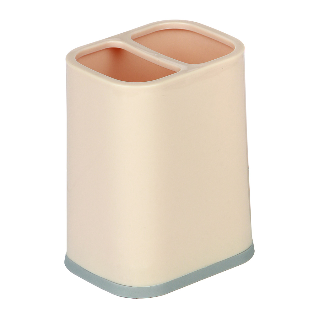 Подставка для столовых приборов тм VETTA, 9х7х11,5см, пластик, 3 цвета, арт.№ 485-125