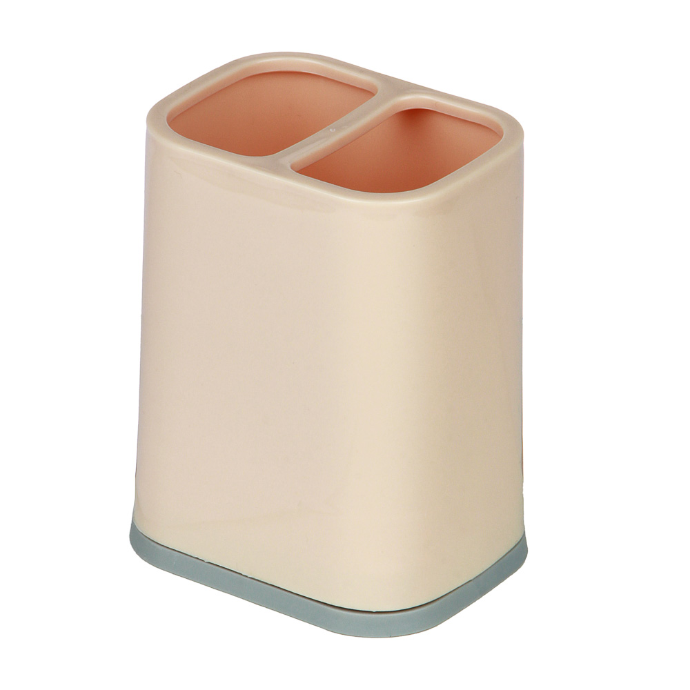 Подставка для столовых приборов тм VETTA, 9х7х11,5см, пластик, 3 цвета, арт.№ 485-125