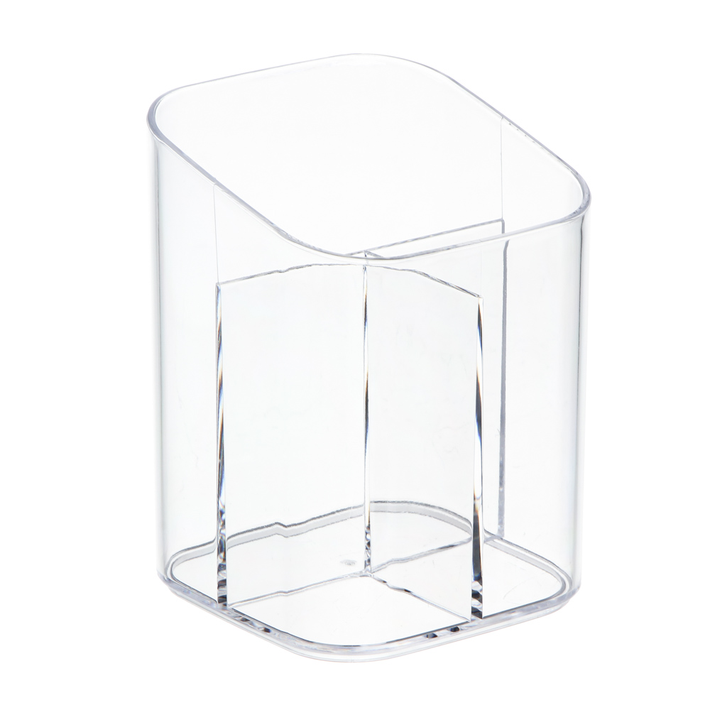 ЮНИLOOK Органайзер косметический, 8х8х11,5см, полистирол, арт.№ 357-262