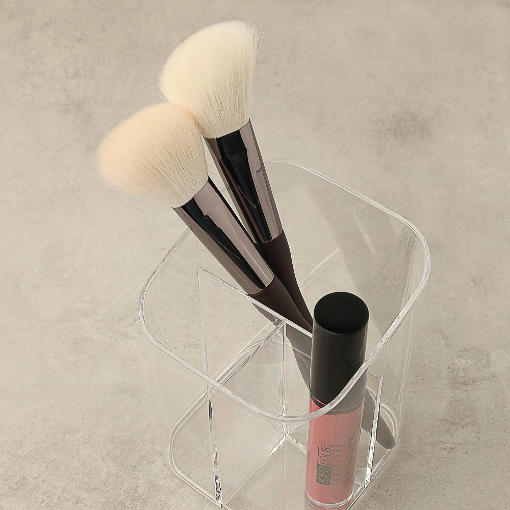 ЮНИLOOK Органайзер косметический, 8х8х11,5см, полистирол, арт.№ 357-262