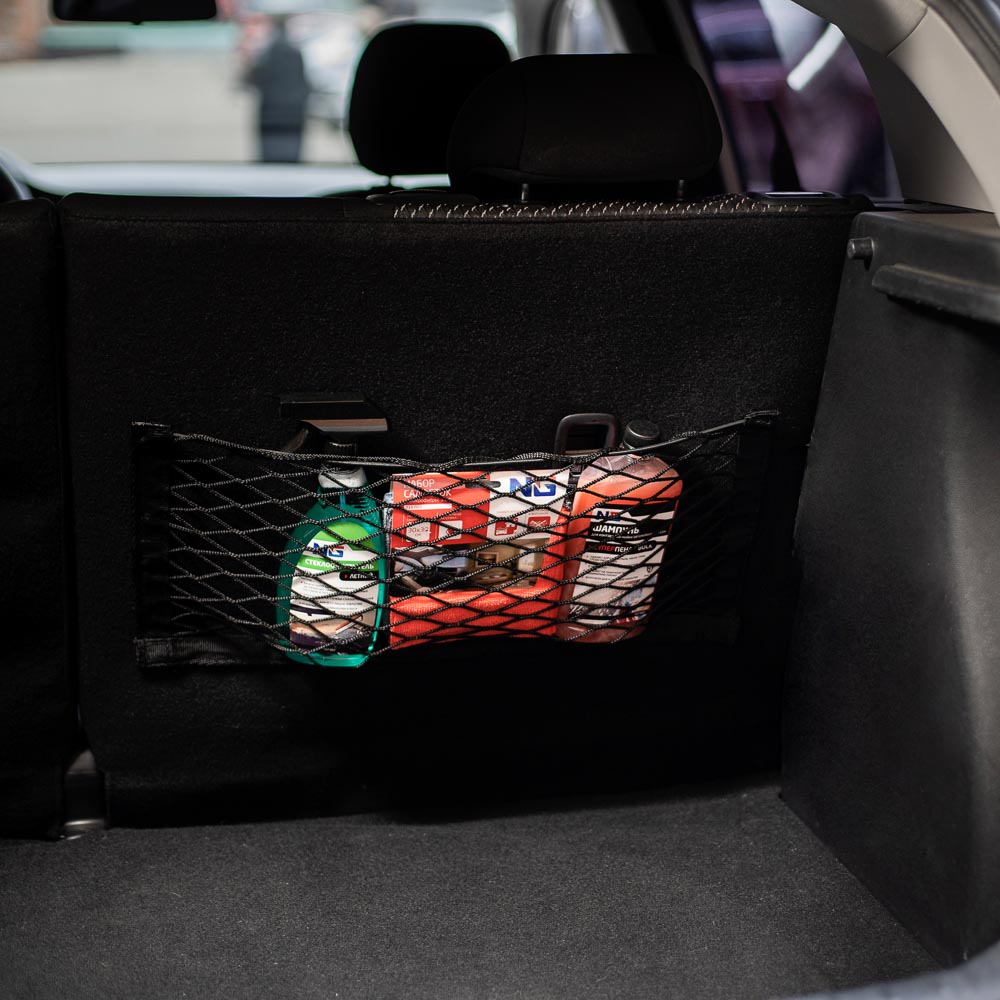 ЕРМАК Сетка крепления груза в багажник, полипропилен, 25х55см, арт.№ 725-002