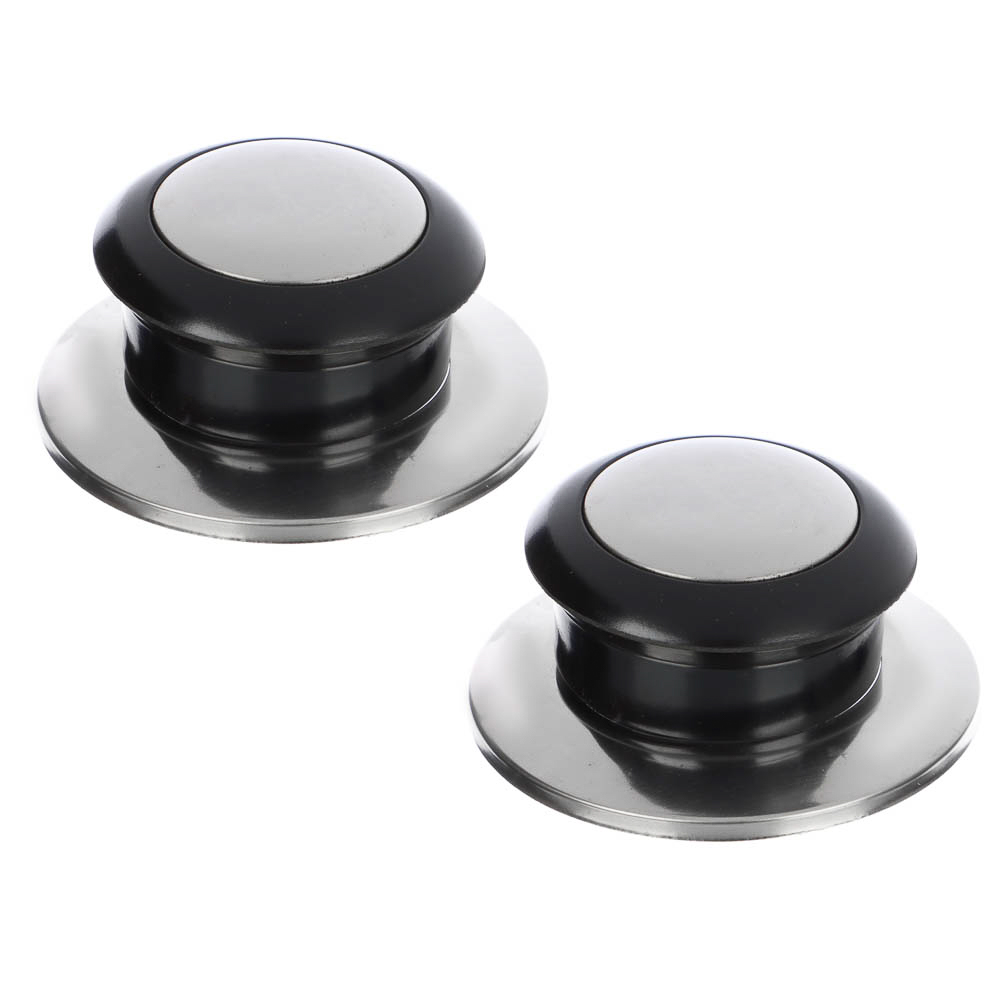 VETTA Ручка к крышке 5см, (набор 2 шт), нерж.сталь, полипропилен, арт.№ 848-019