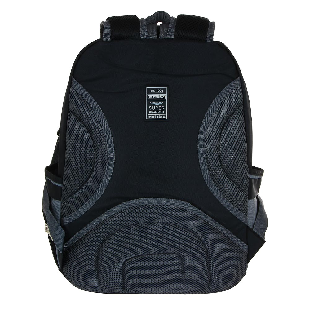 Мьюзик Бит Рюкзак подростковый, 41x30x20см, ПЭ, 3 отд, 4 карм, эргоном. спинка, уплотн.лямки, арт.№ 254-436