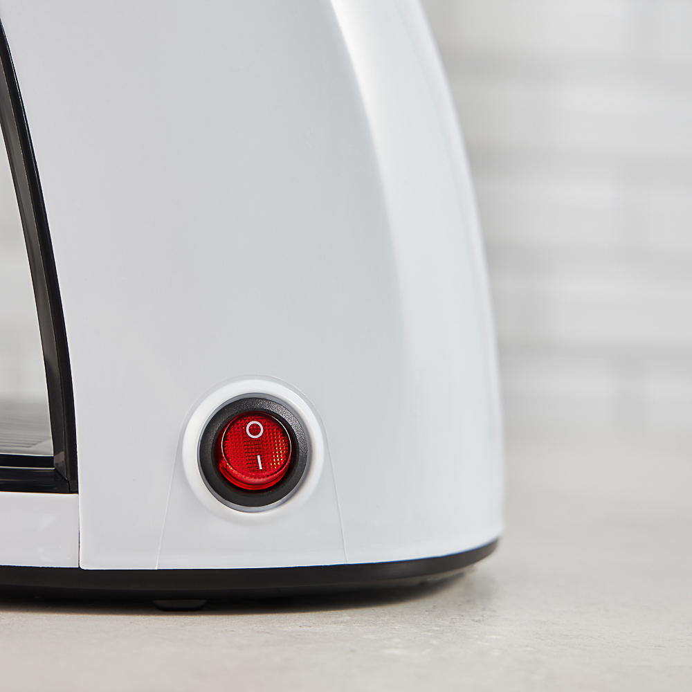 LEBEN Кофеварка капельная 500Вт, 240 мл, керамическая чашка, белый, арт.№ 286-038