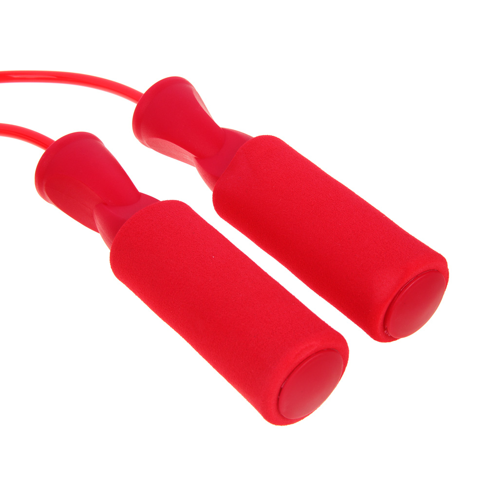 SILAPRO Беспроводная скакалка d5мм, утяжелители d6.5см, 608Z, PP, PVC, EVA, 4 цвета, арт.№ 190-023