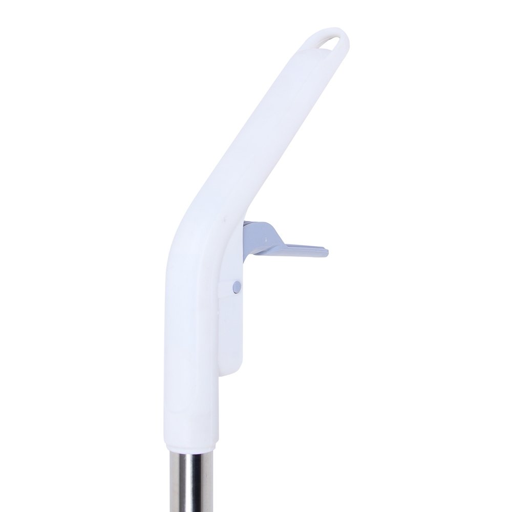 Швабра с распылителем и смен. насадкой тм VETTA, ручка 118см нерж.cталь, насадка микрофибра 41x12см, арт.№ 444-375