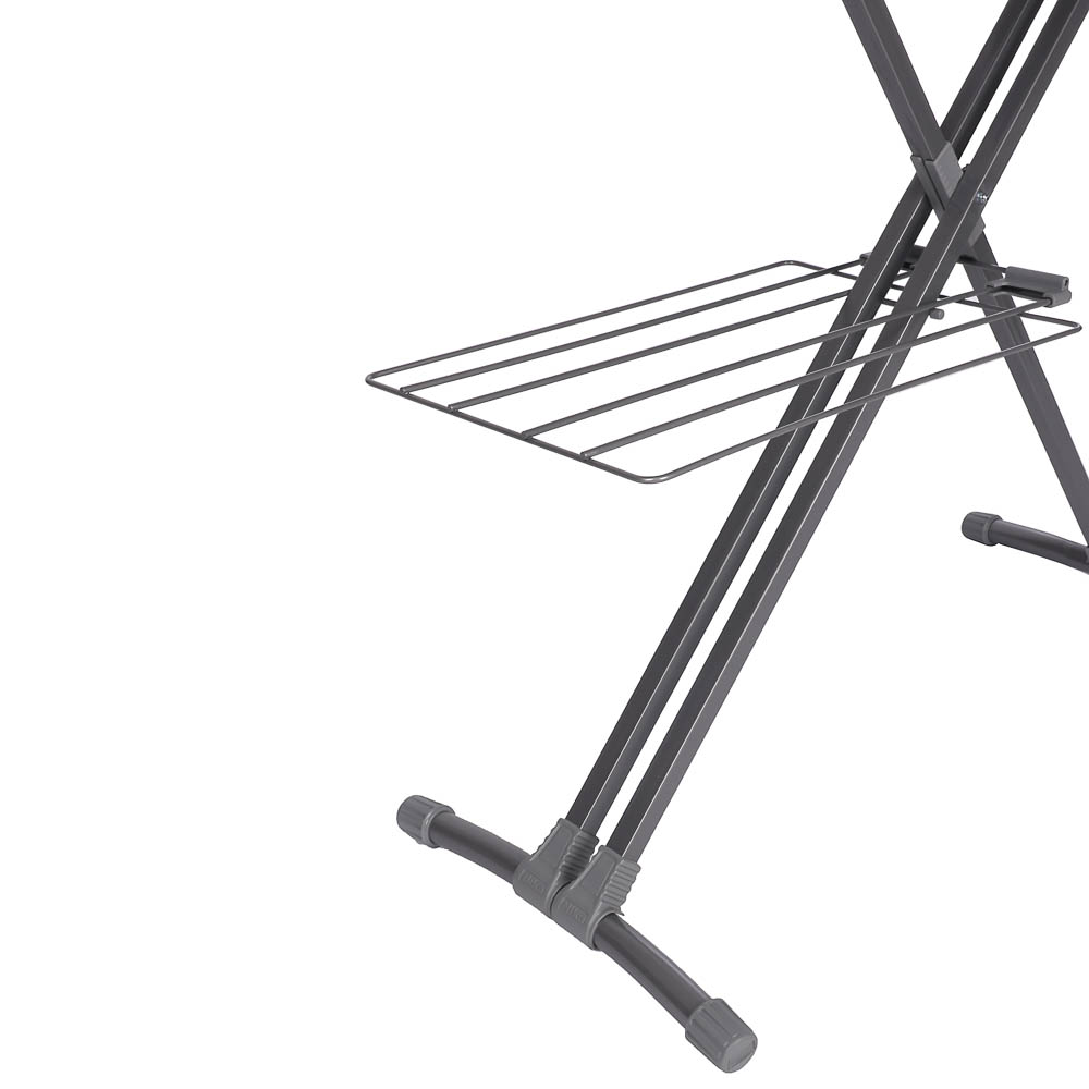 VETTA Доска гладильная 122х40х90см, металл, подставка п/утюг,полка для белья,подрукавник,удл.1,9м Н9, арт.№ 451-111