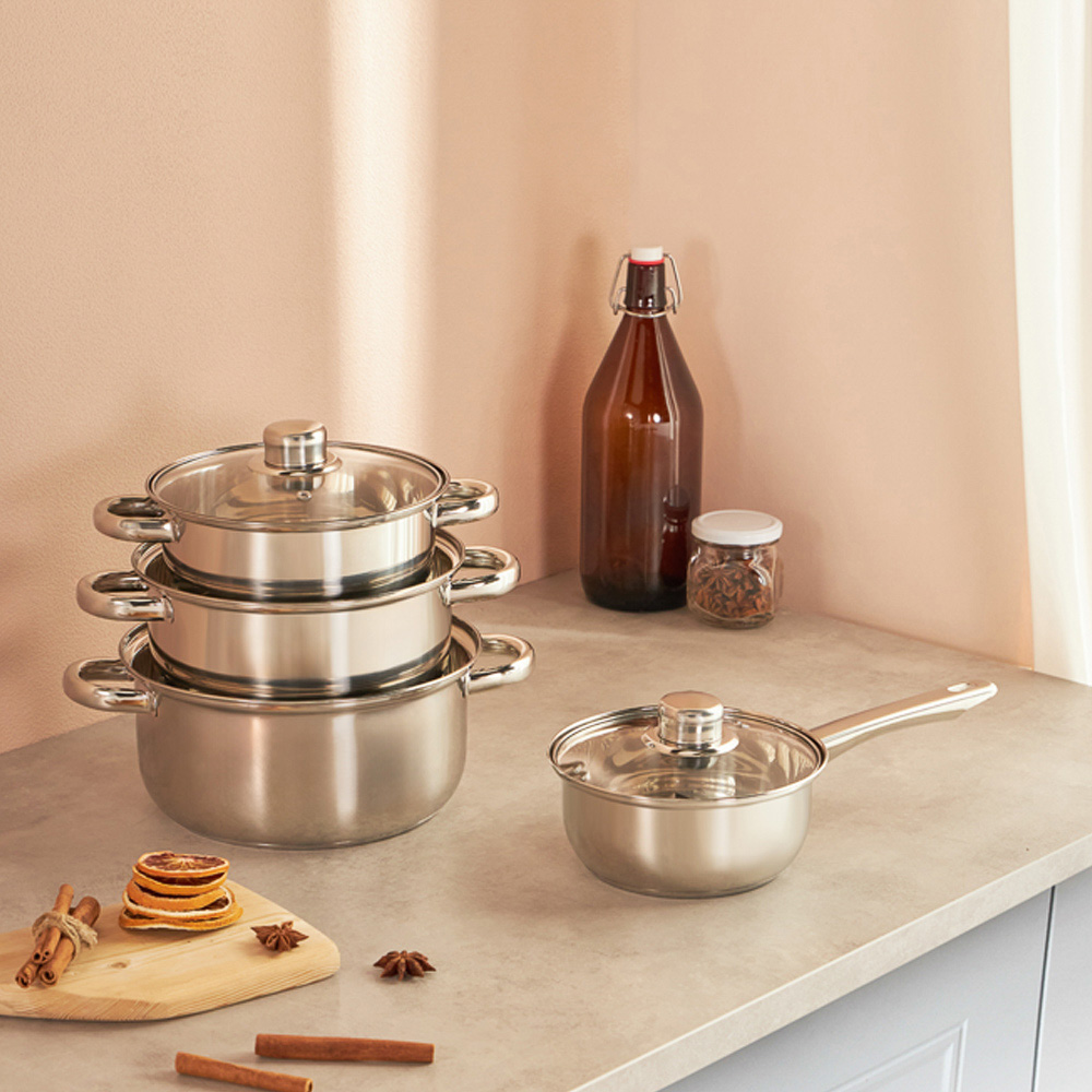 Джерси Кастрюля с крышкой 1,7л, 18х9,0см, арт.№ 822-066