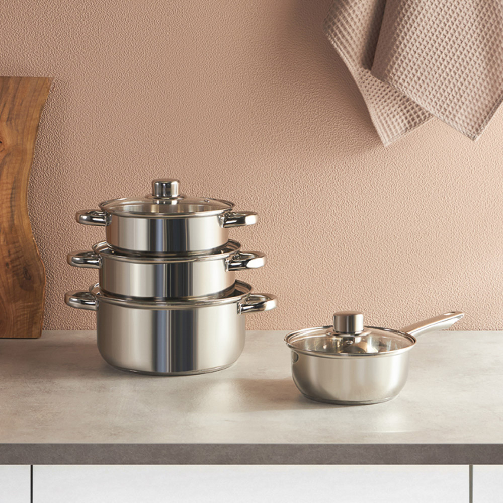 Джерси Кастрюля с крышкой 1,7л, 18х9,0см, арт.№ 822-066