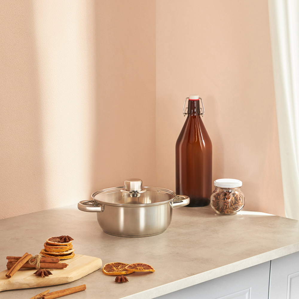 Джерси Кастрюля с крышкой 2,6л, 20х10,0см, арт.№ 822-070