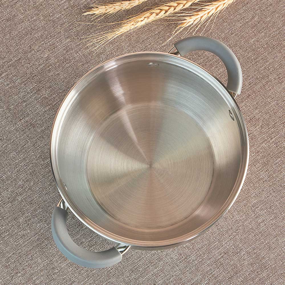 VETTA Вена Кастрюля 24х13,5см. 6,0л. со стекл. крышкой, индукция, арт.№ 822-074