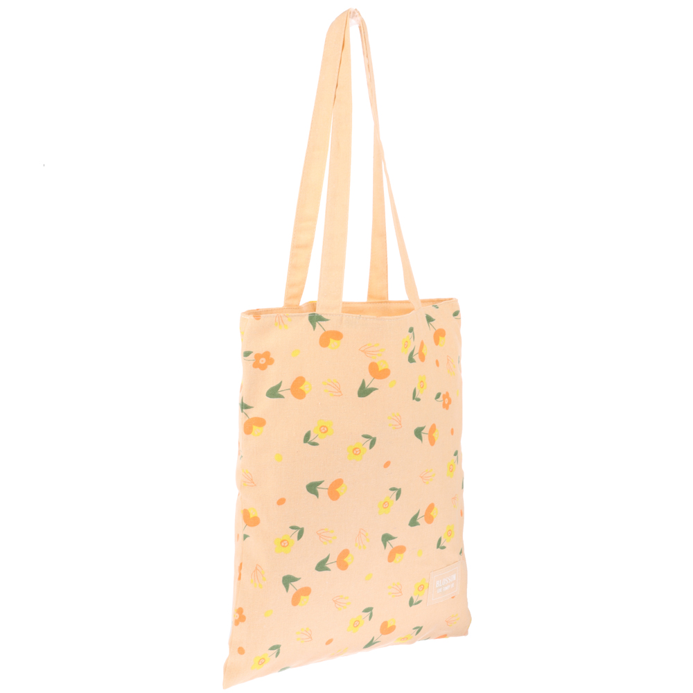 VETTA Сумка двухсторонняя с рисунком цветов и листьев, 34х40 см, арт.№ 467-266