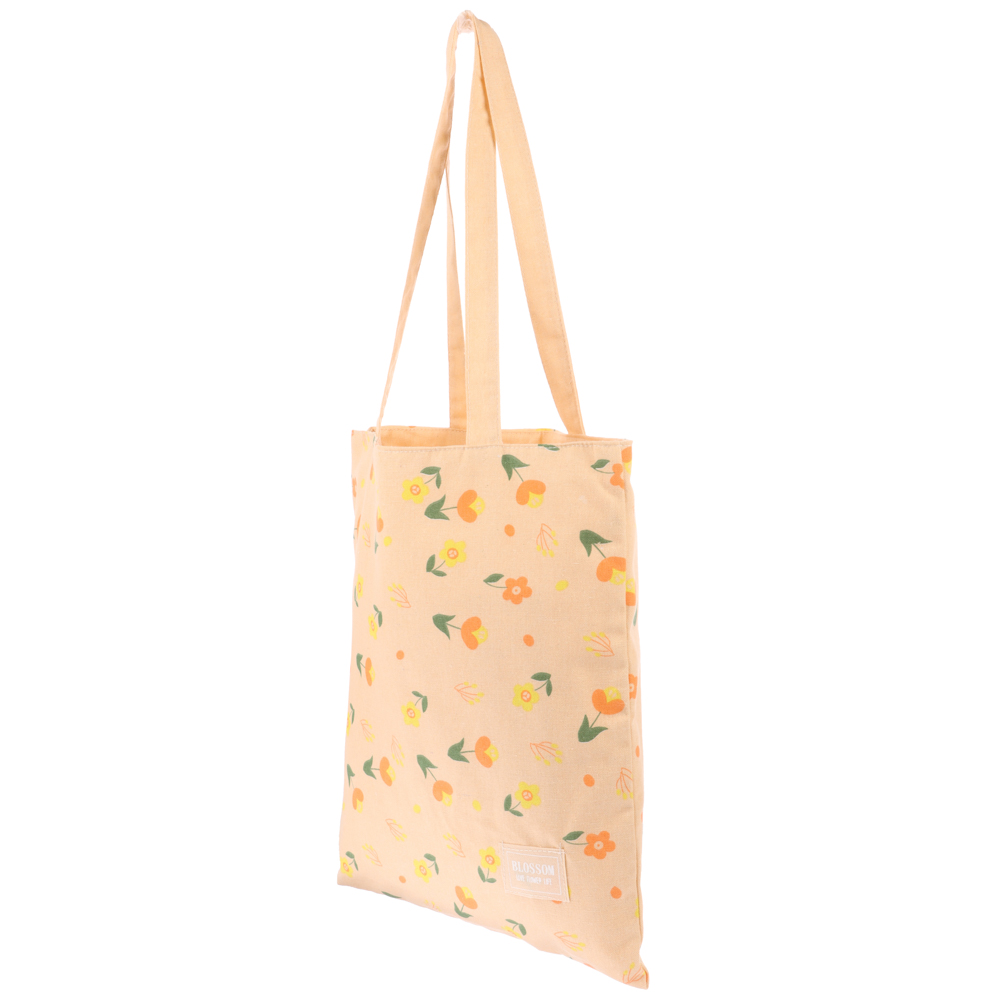 VETTA Сумка двухсторонняя с рисунком цветов и листьев, 34х40 см, арт.№ 467-266