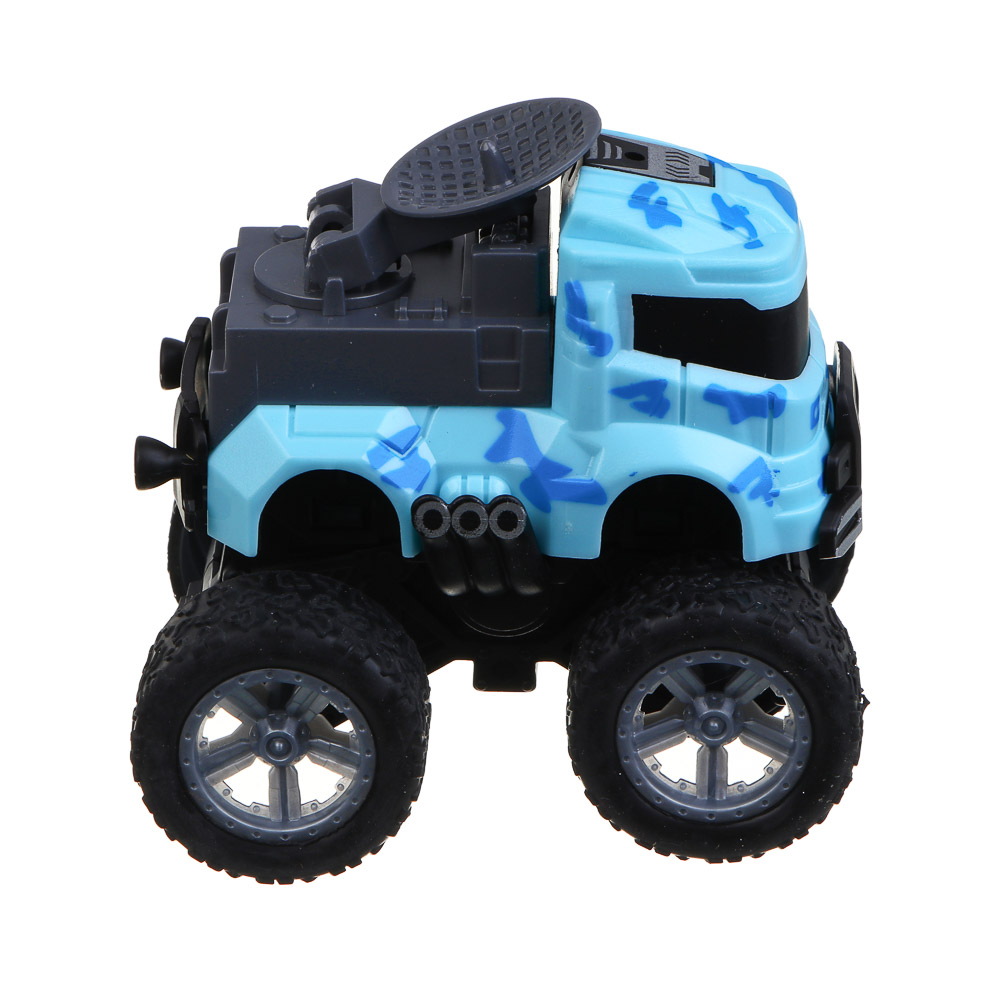 ИГРОЛЕНД Машинка военная "Внедорожник", милитари, инерция, резиновые колеса,PP, 8,5х9х6,5см, 4 диз, арт.№ 292-429