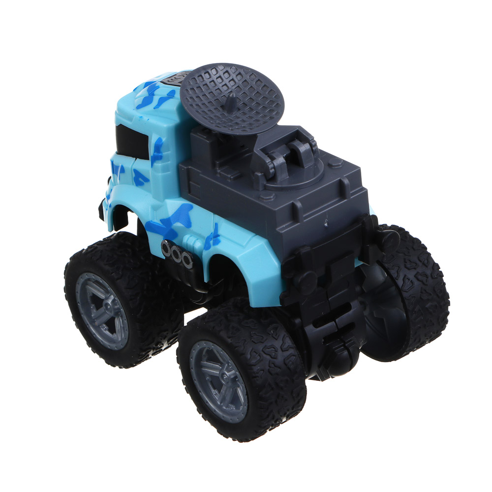 ИГРОЛЕНД Машинка военная "Внедорожник", милитари, инерция, резиновые колеса,PP, 8,5х9х6,5см, 4 диз, арт.№ 292-429