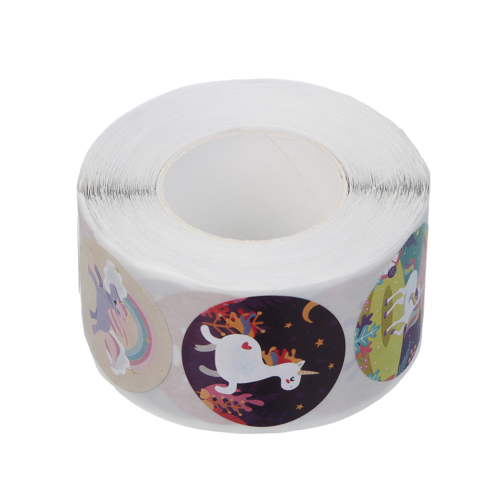 Наклейки для подарков, 500 наклеек, 2,5см, 3 вида, арт.№ 503-567