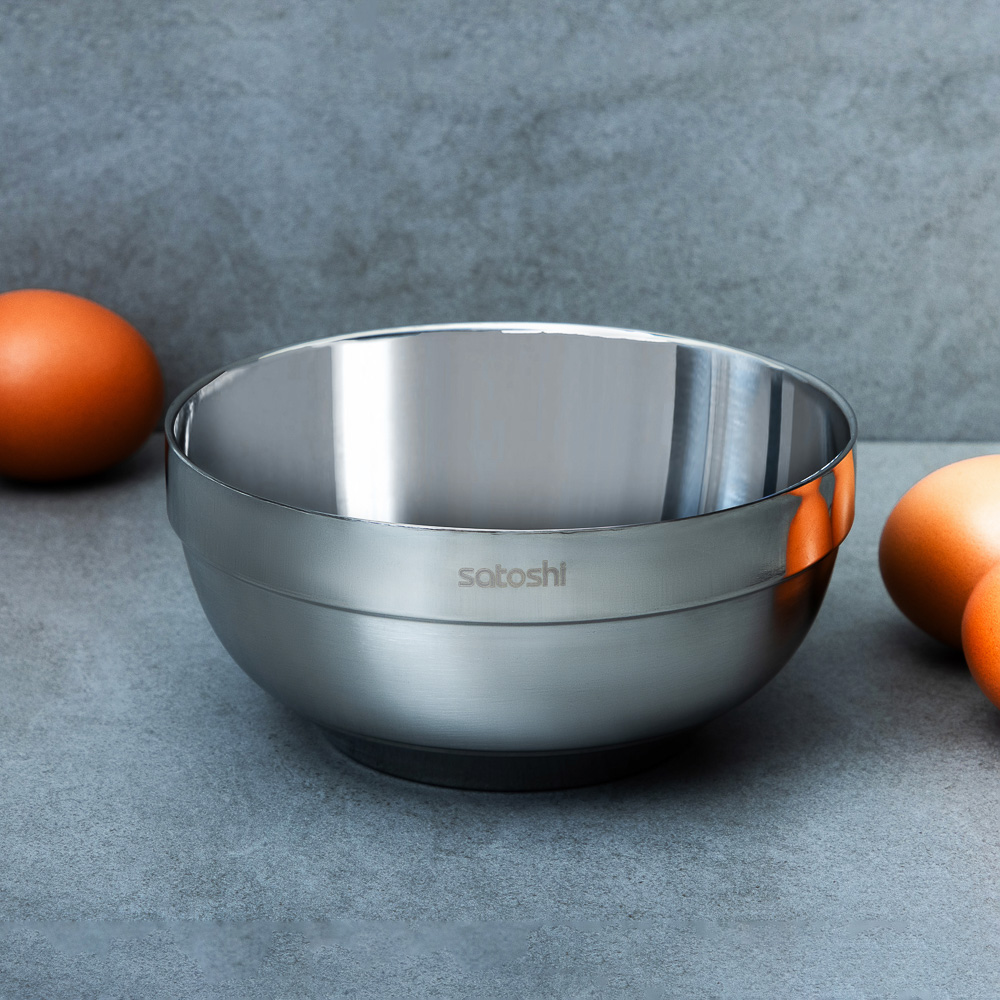 SATOSHI Салатник с двойными стенками 14см, нерж.сталь, арт.№ 812-091