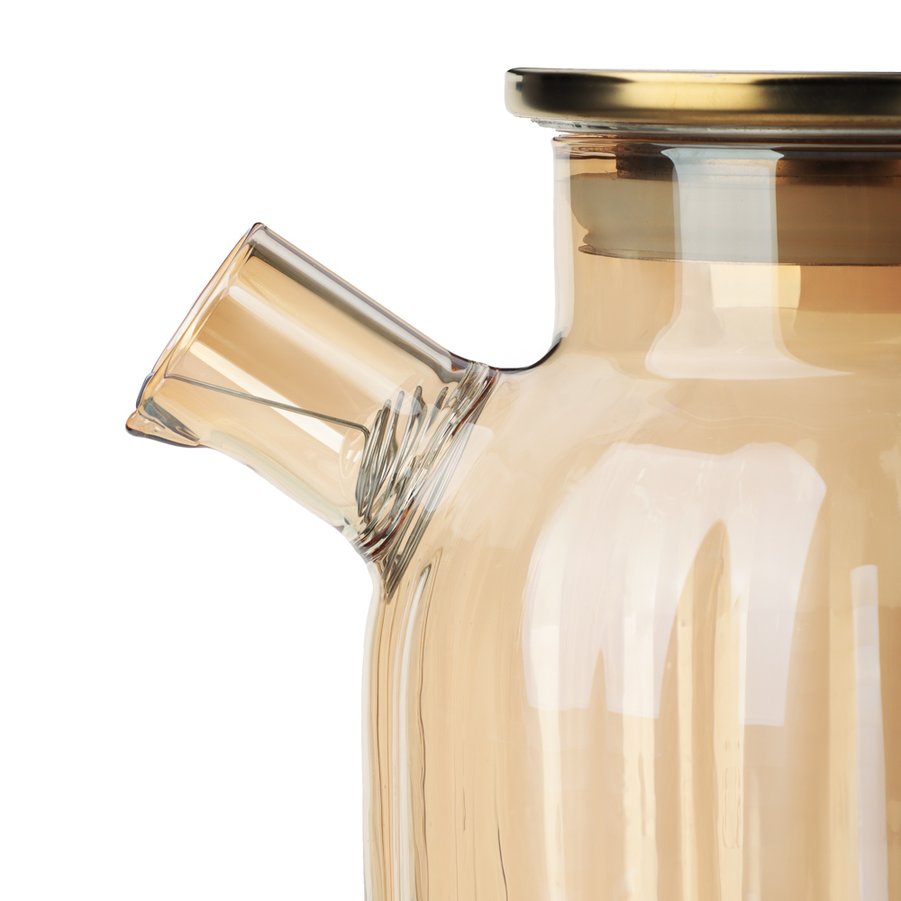 Чайник заварочный Голд тм SATOSHI 1,8л, стекло, нерж.сталь, арт.№ 850-264