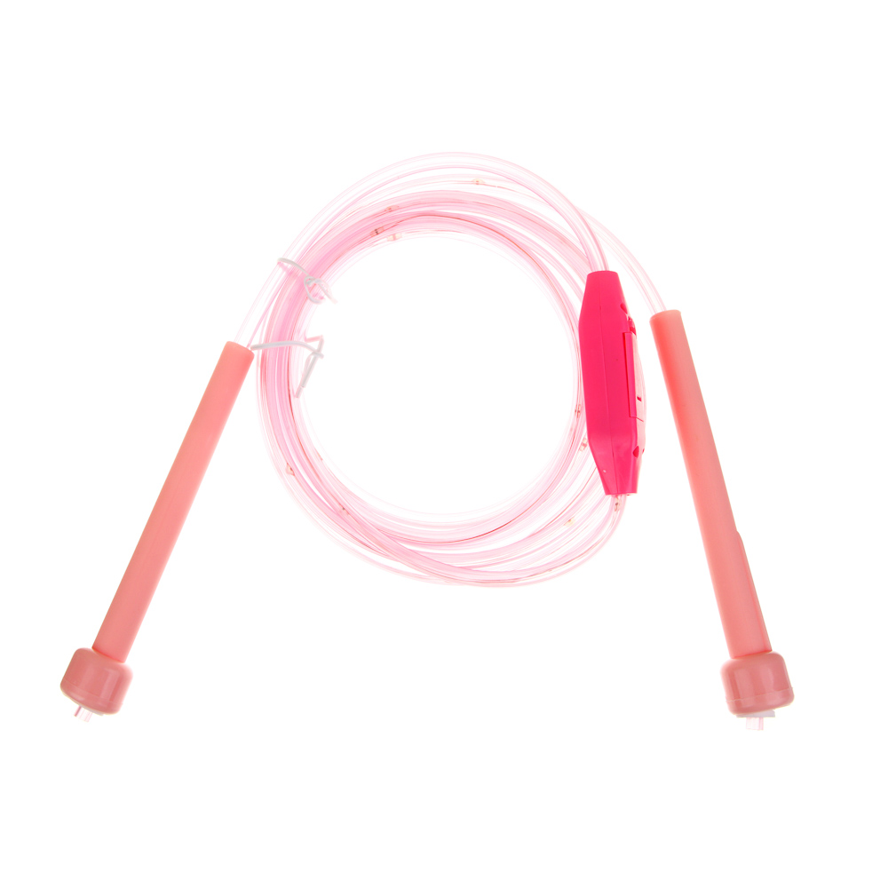 SILAPRO Скакалка светодиодная 2.8м, d=4.6мм, 3 реж., 3хLR44, PP, PVC, арт.№ 190-001