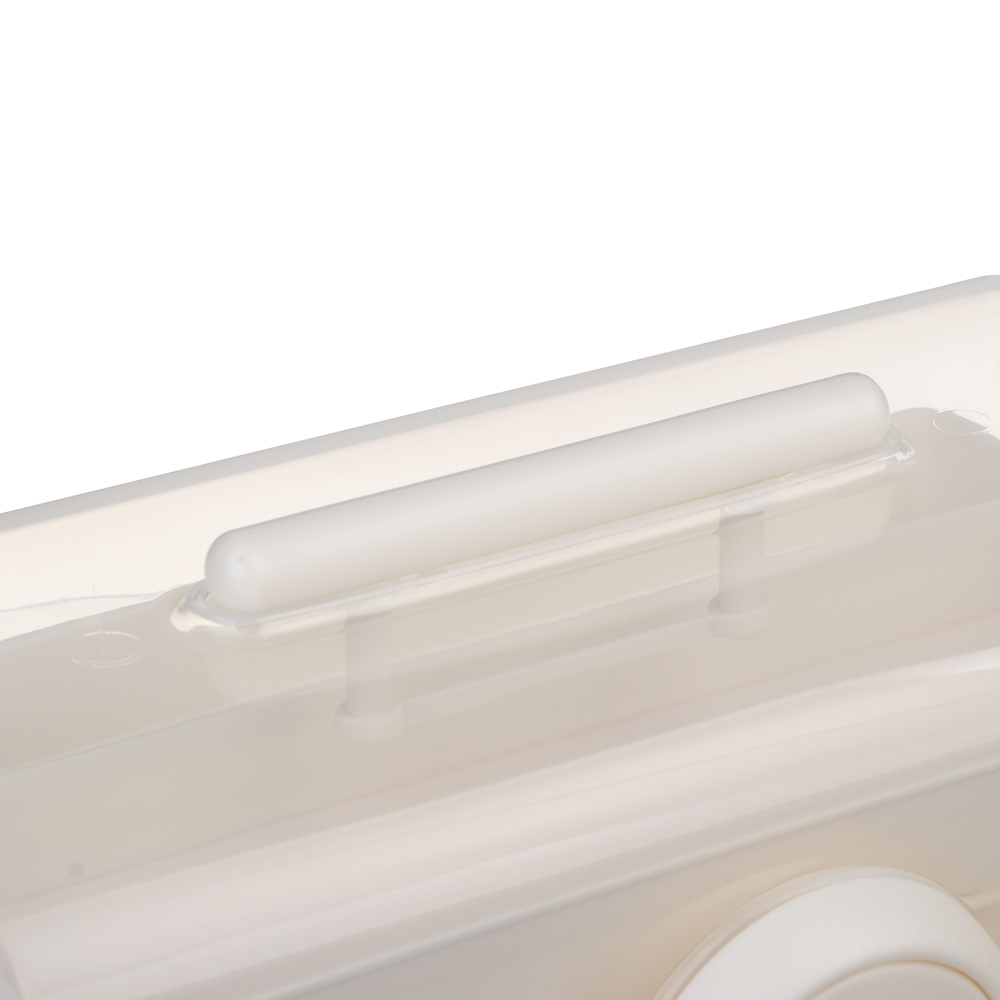 Бокс для таблеток тм VETTA, складной, 2 полки, пластик, 28,5х15,5х15,5см, арт.№ 414-199