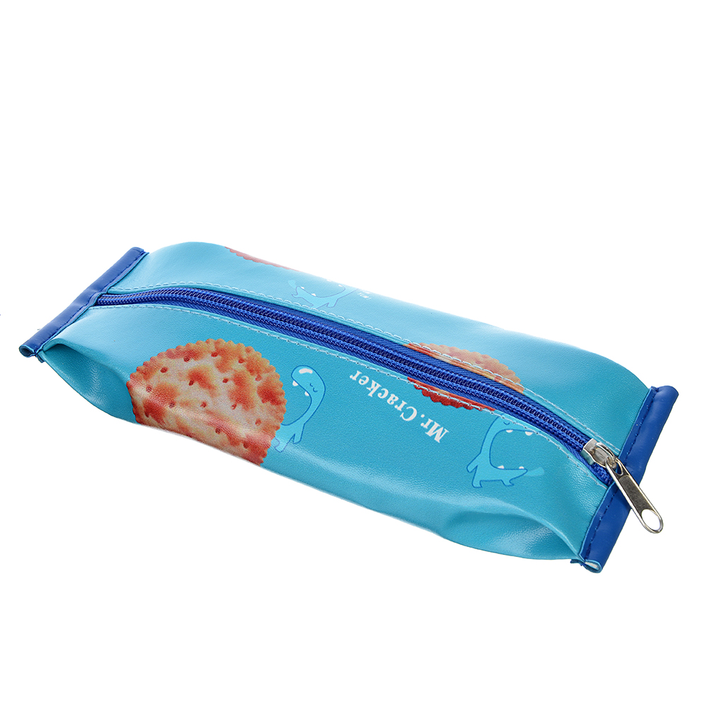 Пенал с изображением продуктов, плотный ПУ, антисминаемый вкладыш, 22х9см, 4 дизайна, арт.№ 238-061