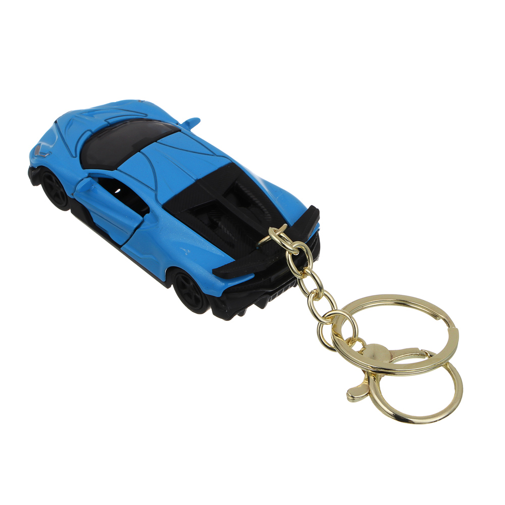 Брелок тм LADECOR "Машинка", пластик, металл, цвета в ассортименте, арт.№ 519-010