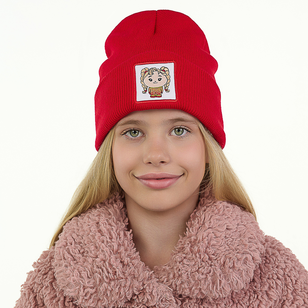 BY Русские Супергерои Шапка детская с вышивкой, р-р 52-54, 6 дизайнов, СЗШ24-21, арт.№ 314-855