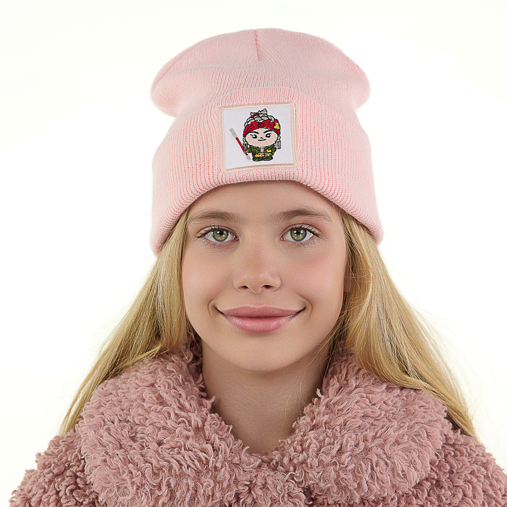 BY Русские Супергерои Шапка детская с вышивкой, р-р 52-54, 6 дизайнов, СЗШ24-21, арт.№ 314-855