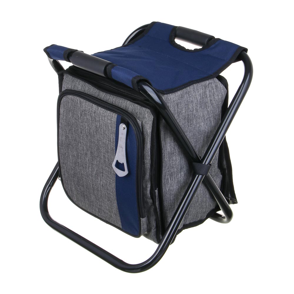 РУССО ТУРИСТО Табурет с термосумкой, до 110кг, 36х29х41см, оксфорд 600D, сталь d19мм, арт.№ 121-103