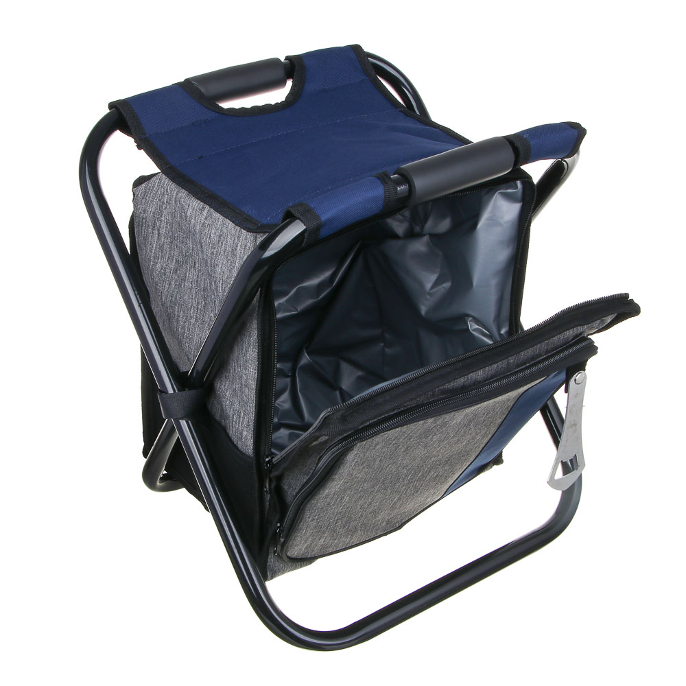 РУССО ТУРИСТО Табурет с термосумкой, до 110кг, 36х29х41см, оксфорд 600D, сталь d19мм, арт.№ 121-103