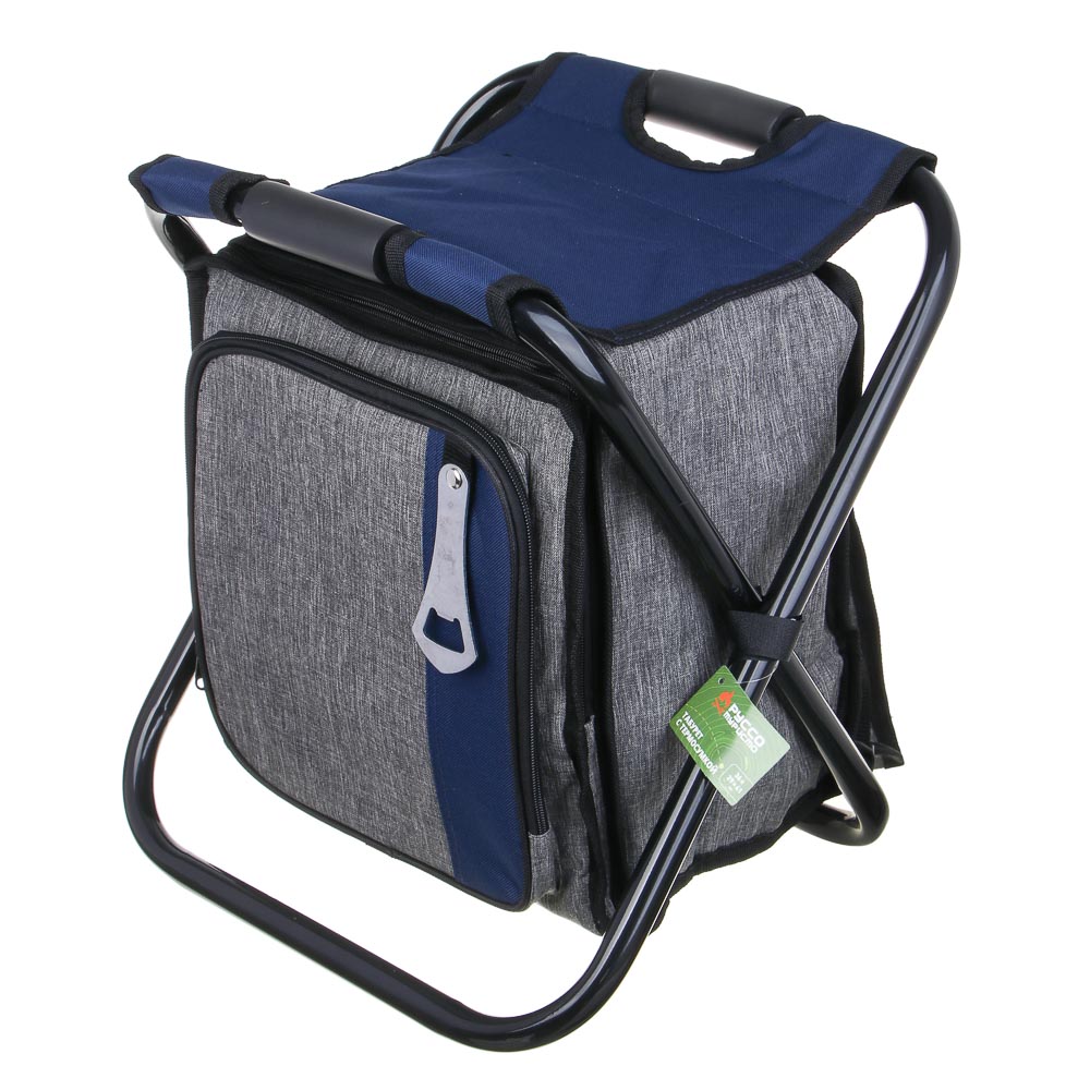 РУССО ТУРИСТО Табурет с термосумкой, до 110кг, 36х29х41см, оксфорд 600D, сталь d19мм, арт.№ 121-103