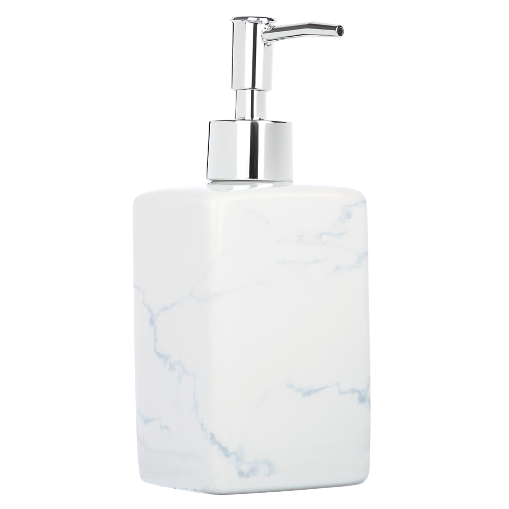 VETTA Дозатор для жидкого мыла, "Мрамор", керамика, арт.№ 463-933