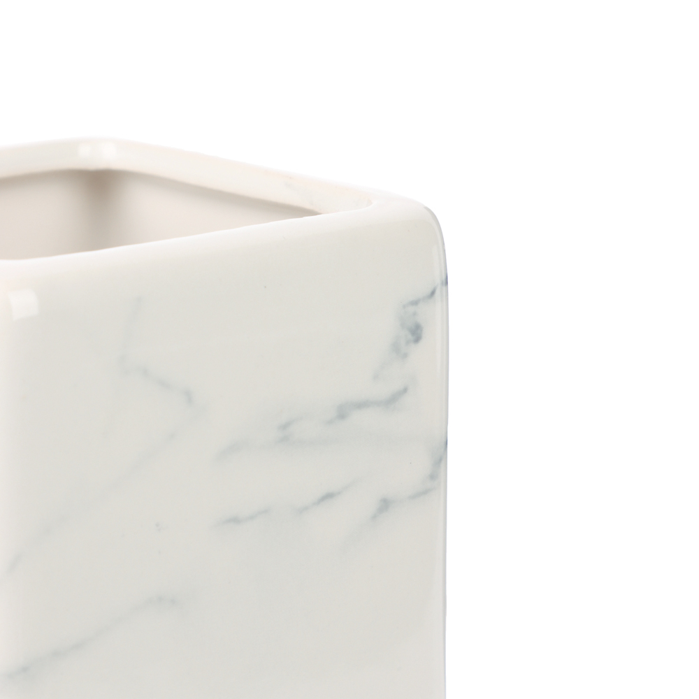 VETTA Стакан для ванной комнаты, "Мрамор", керамика, арт.№ 463-934