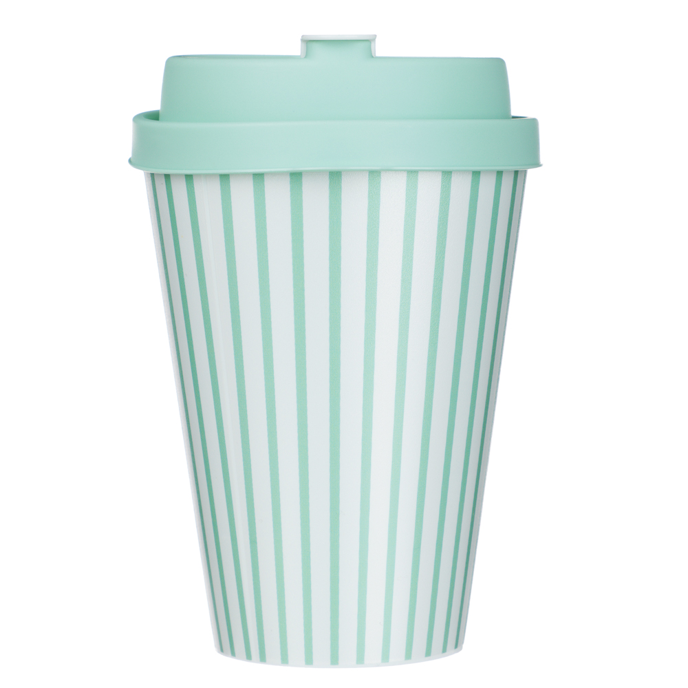 Черри Стакан с крышкой и клапаном 420мл, пластик, 2 цвета, арт.№ 861-596