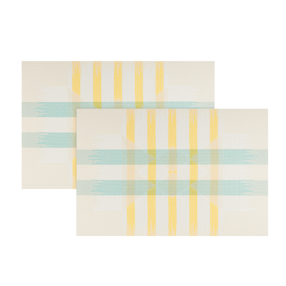 Набор салфеток сервировочных ПВХ, 2шт, 30x45см, "Дейзи", арт.№ 890-378