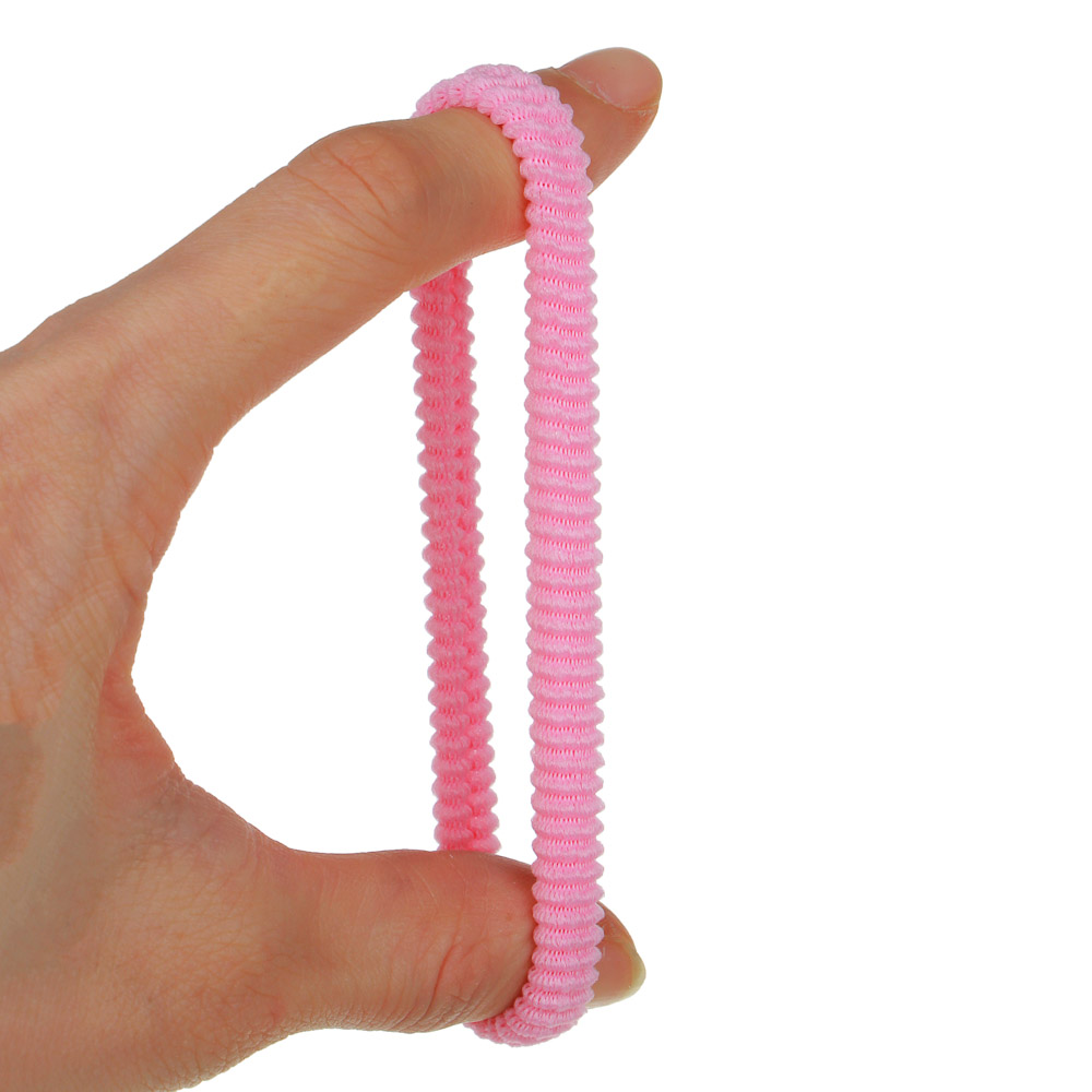 BERIOTTI Набор резинок для волос 10шт в тубе, полиэстер, 4см. 6 цветов, арт.№ 322-004