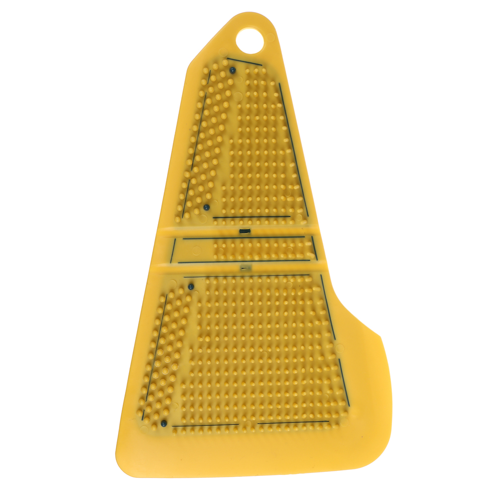 VETTA Скребок-щётка термопластичная резина, 16х9,5 см, 3 цвета, арт.№ 445-047