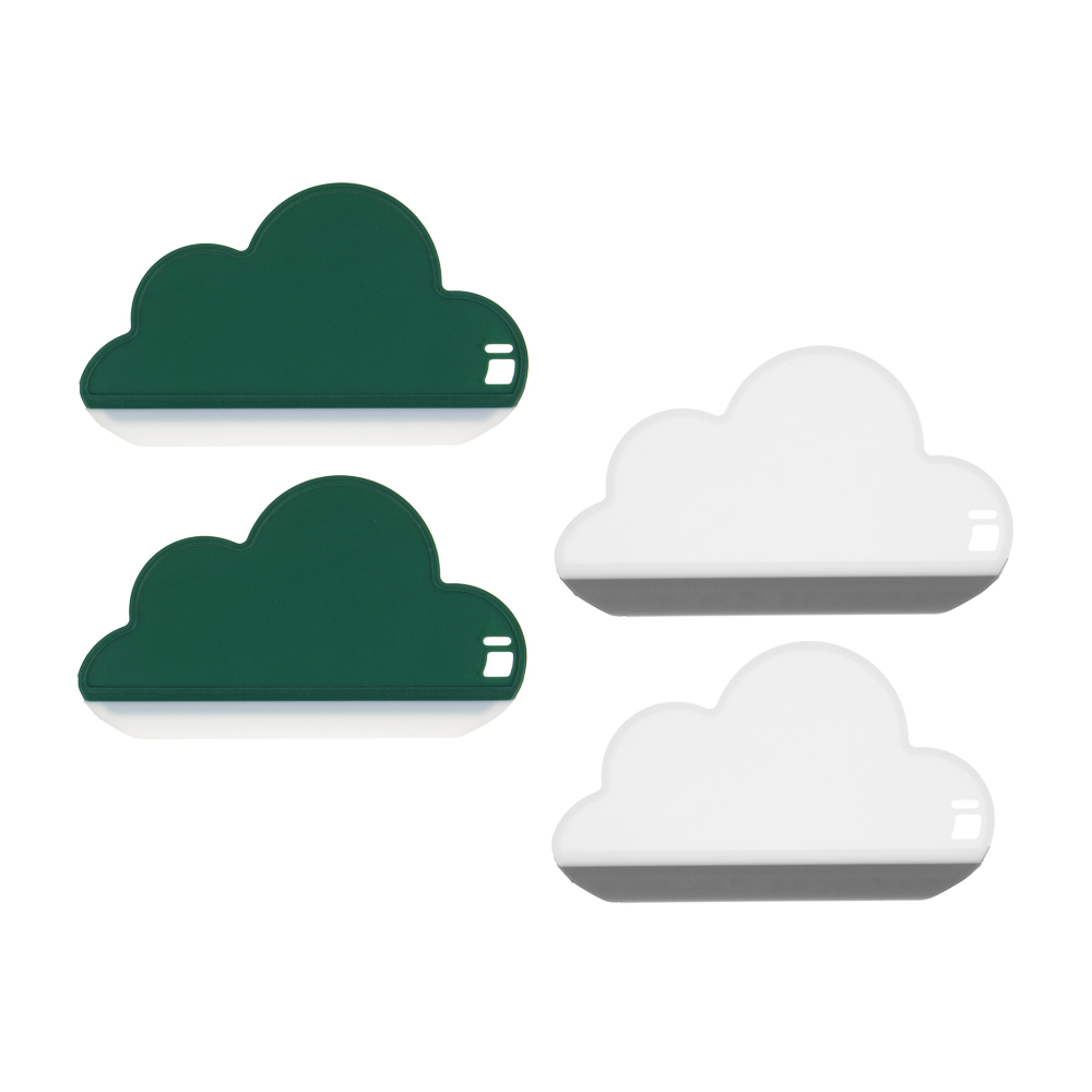 VETTA Скребок,2 шт, термопластичная резина, 16,5х9,5 см, 2 цвета, арт.№ 444-028