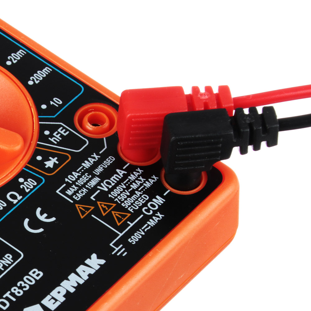 ЕРМАК Мультиметр цифровой DT-830В, арт.№ 660-003