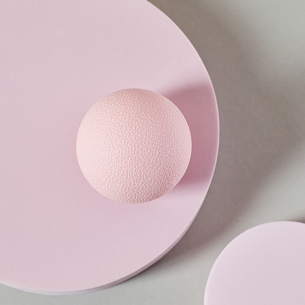 SILAPRO MAX Мяч массажный, d6см, ТРЕ, розовый, арт.№ 192-026