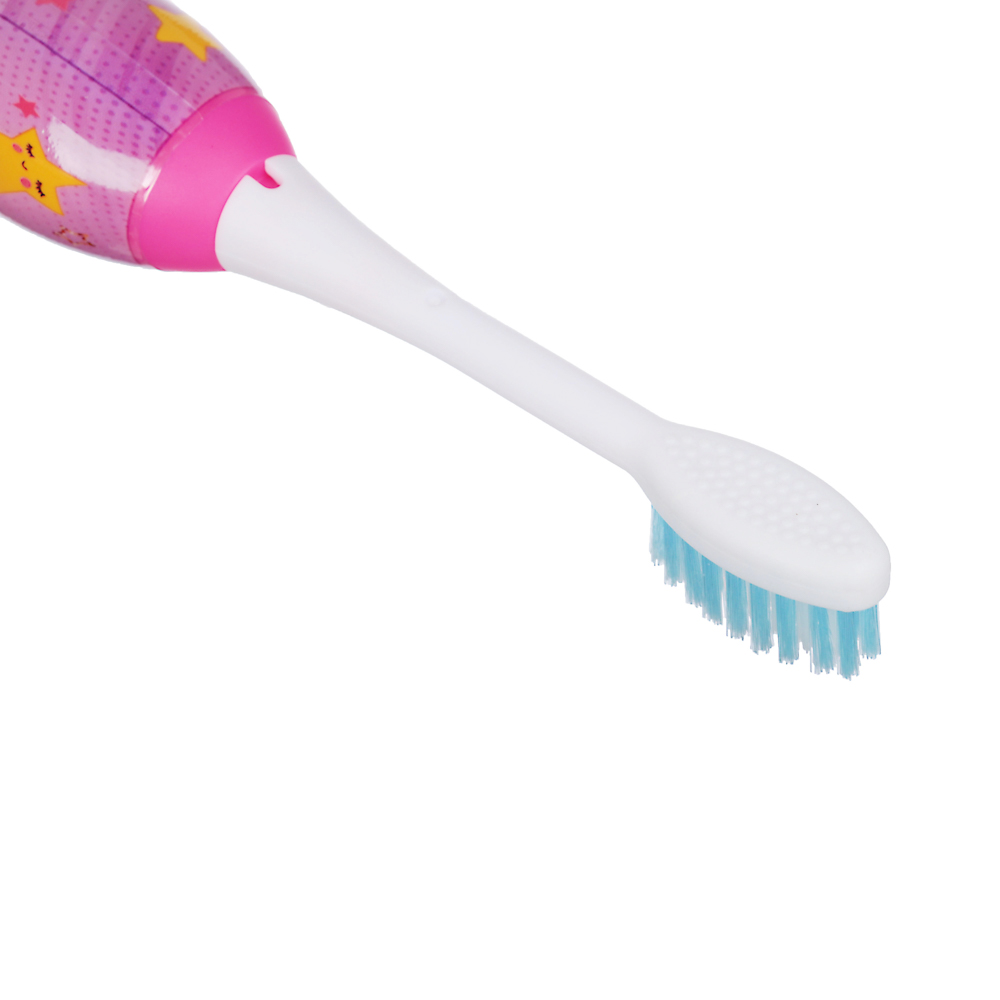 LEBEN Зубная щетка электрическая детская, 18х2,6х2,6см, 1АА, 2 дизайна, арт.№ 263-004