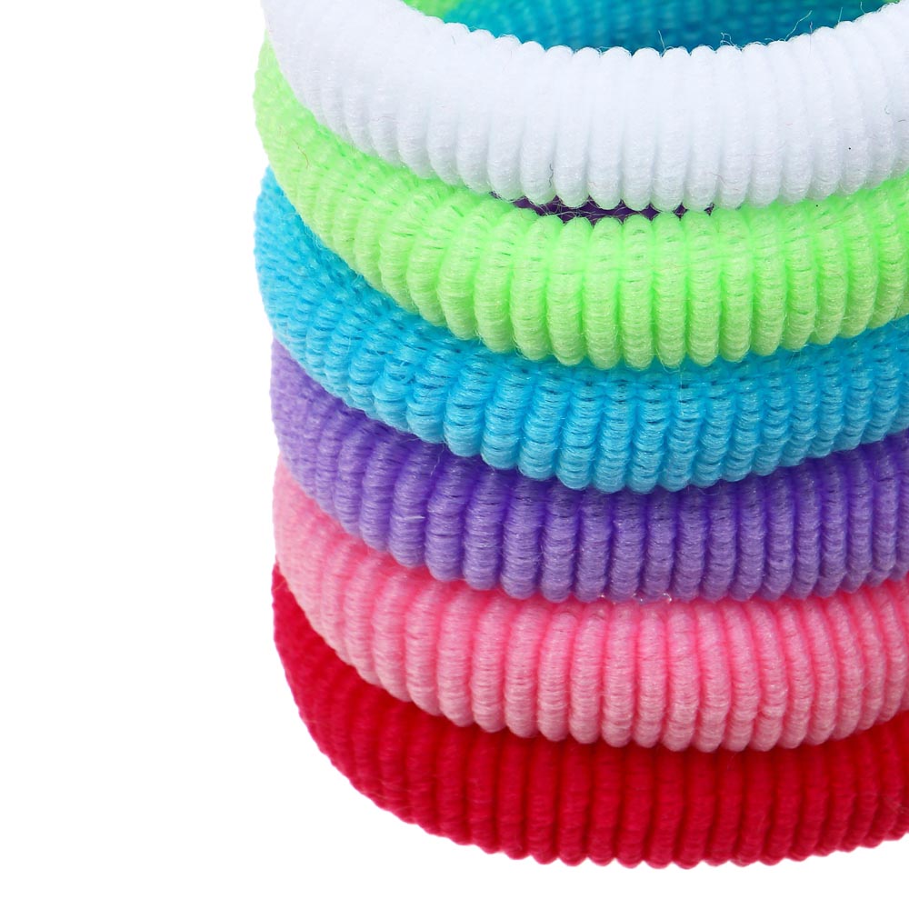 BERIOTTI Набор резинок для волос 12шт, полиэстер, 5см, разноцветные, арт.№ 356-159