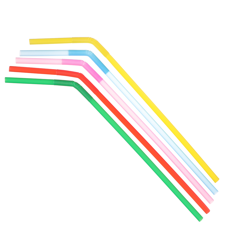 PATERRA Трубочки для напитков 20шт, "Фантазия", с длинным изгибом, 401-769, арт.№ 437-043