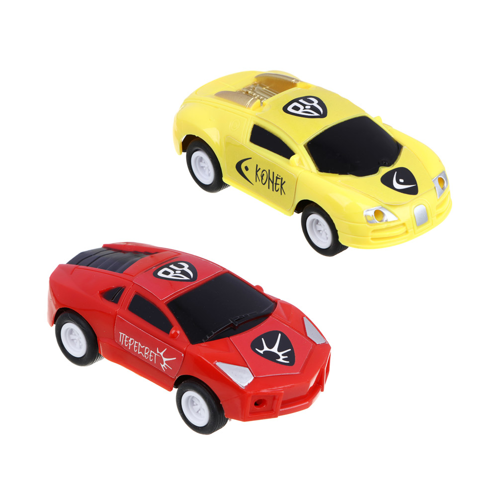 BY Русские Супергерои Гонки, автотрек на пульте управления, PP, ABS, 4хC, 41,5х30,5х4,5см, арт.№ 276-009