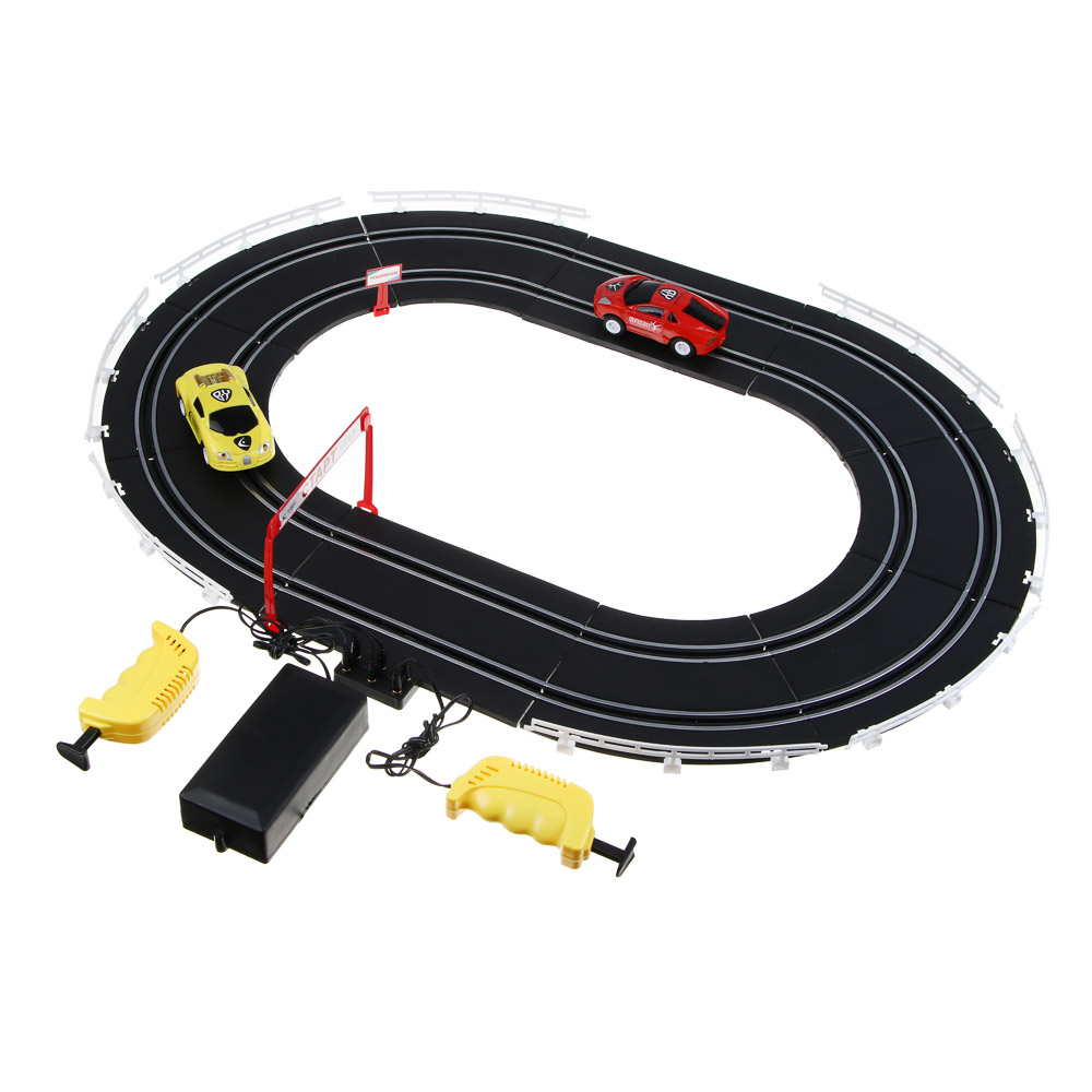 BY Русские Супергерои Гонки, автотрек на пульте управления, PP, ABS, 4хC, 41,5х30,5х4,5см, арт.№ 276-009