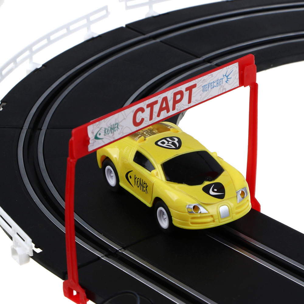 BY Русские Супергерои Гонки, автотрек на пульте управления, PP, ABS, 4хC, 41,5х30,5х4,5см, арт.№ 276-009