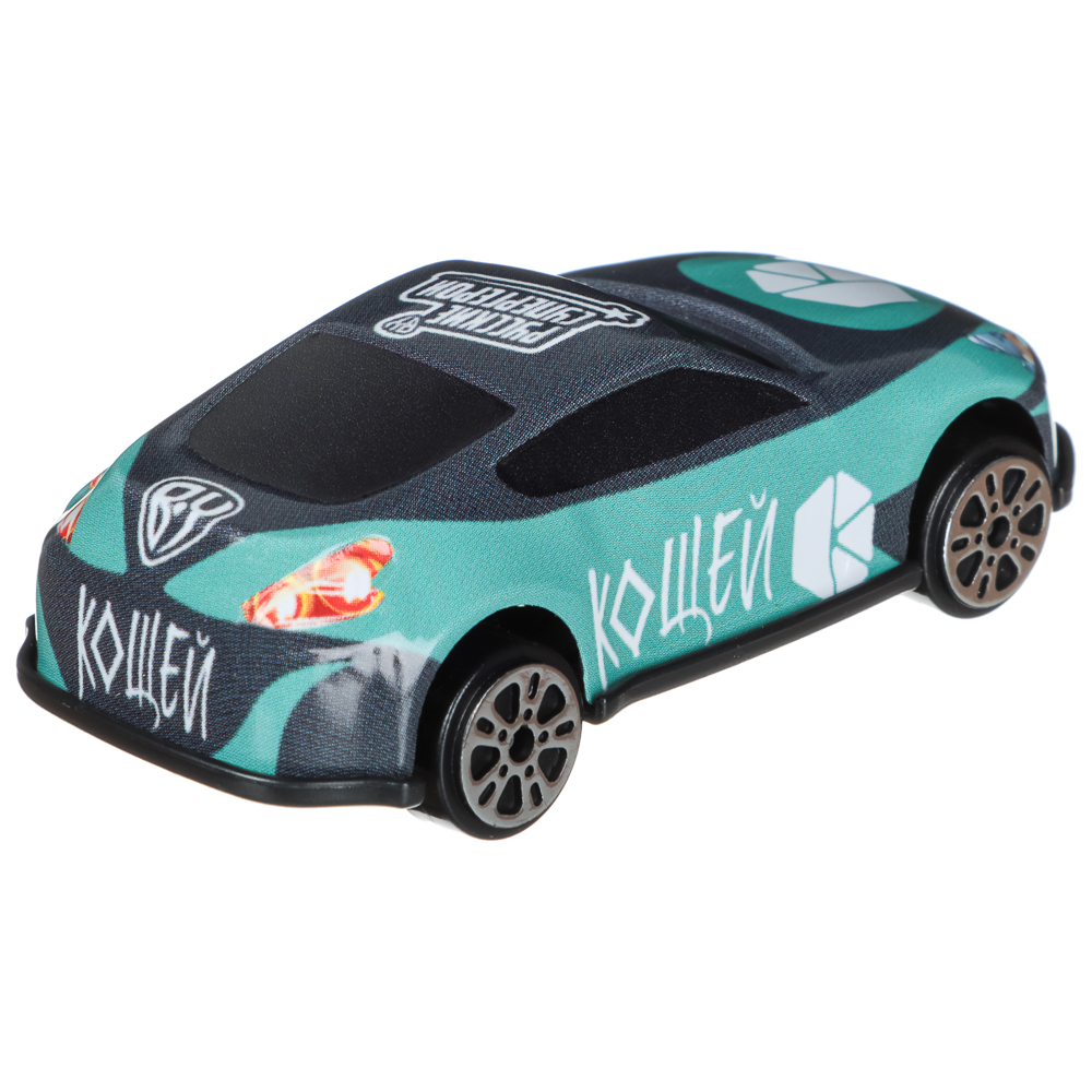 BY Русские Супергерои Машинки Супергероев, набор 6 машинок, ABS, 34,1х13,1х3,3см, арт.№ 292-023