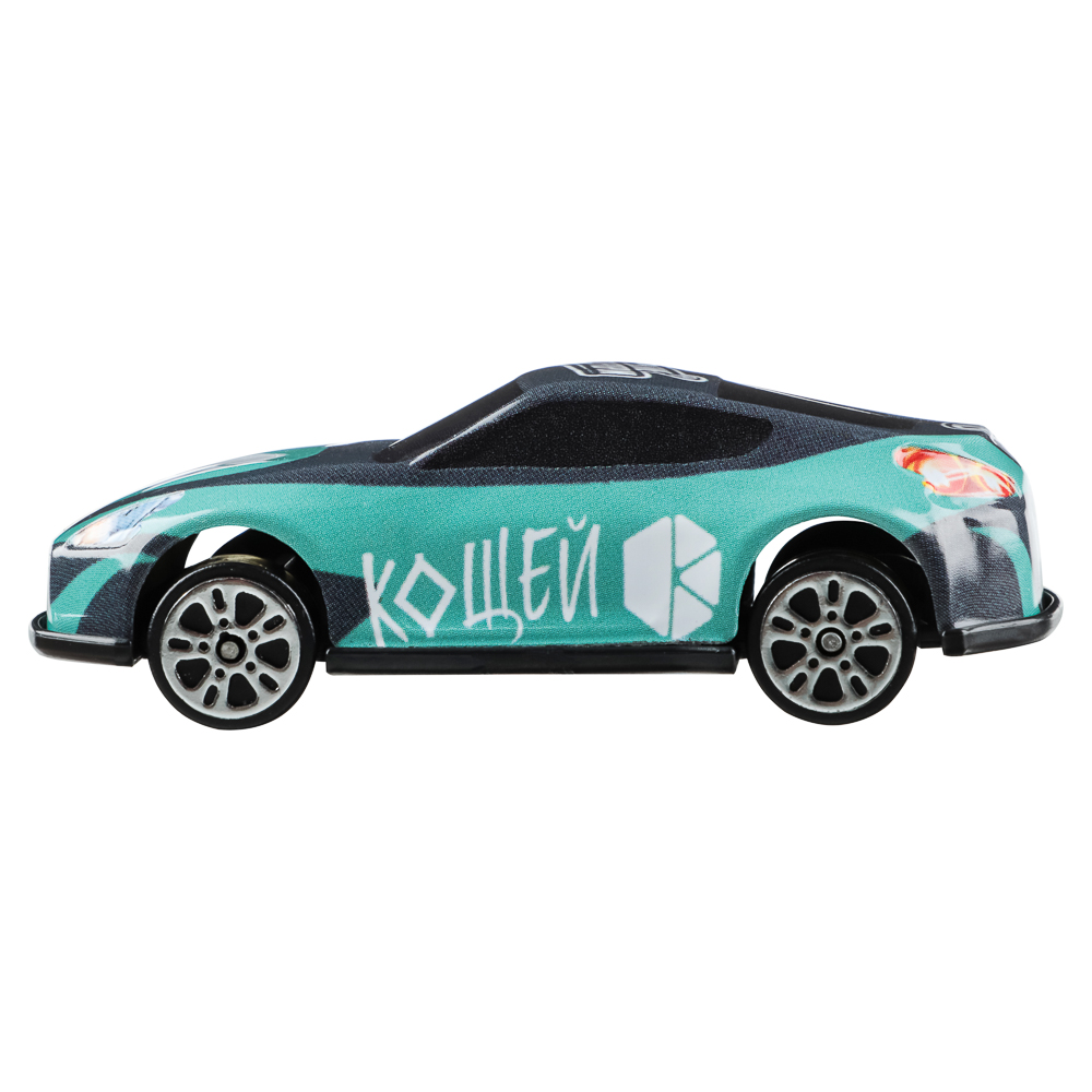 BY Русские Супергерои Машинки Супергероев, набор 6 машинок, ABS, 34,1х13,1х3,3см, арт.№ 292-023